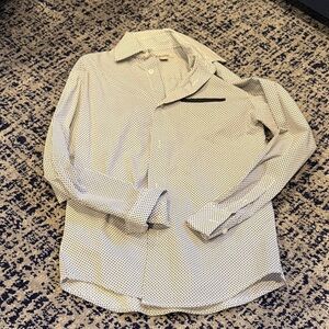 Kenneth Cole Reaction size 10 Patterned Button-Up Shirt